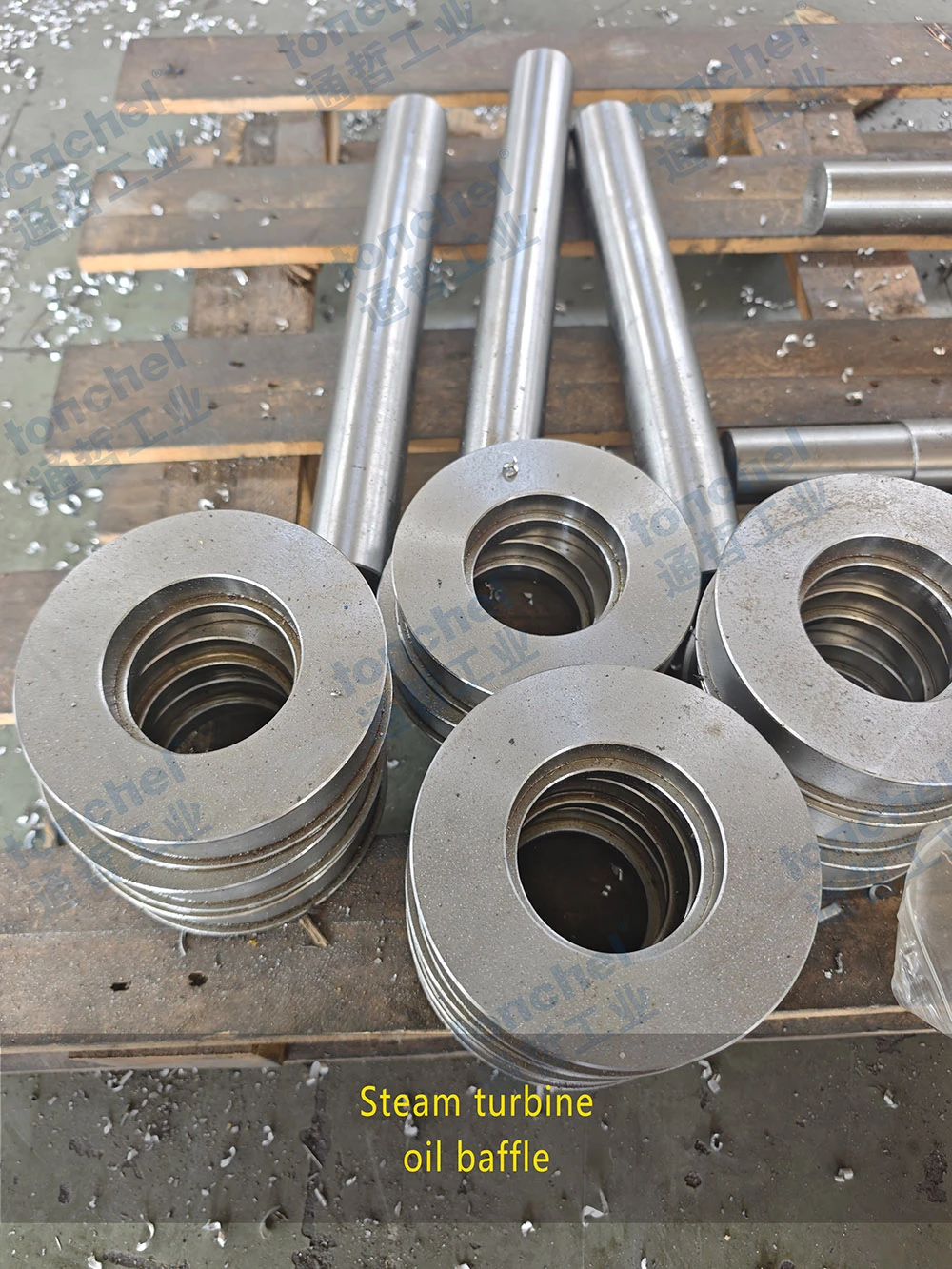 Cast steel gland seals and cast steel oil baffles Cast steel gland seals and cast steel oil baffles